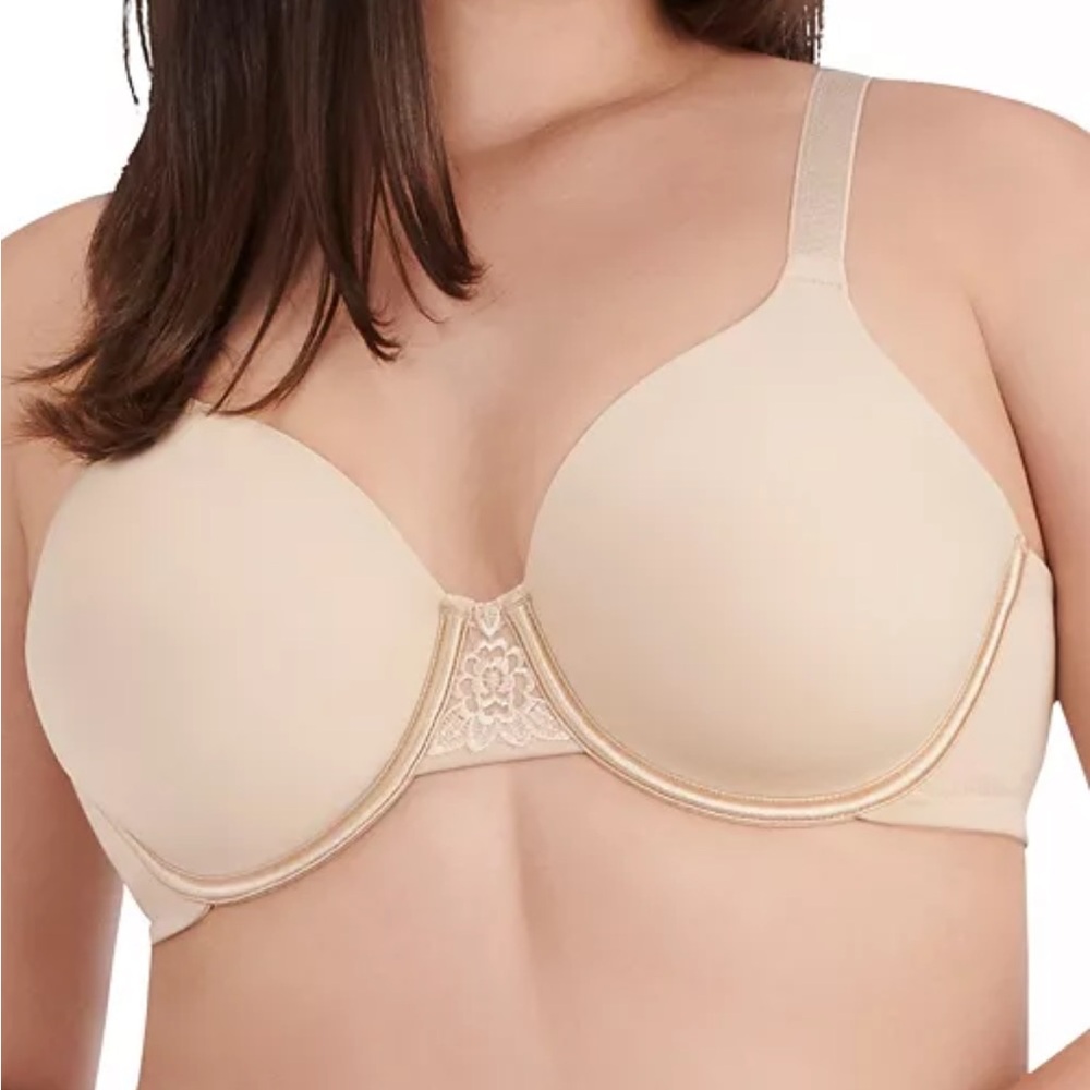 Back Minimizing Nude Underwire T-Shirt Bra